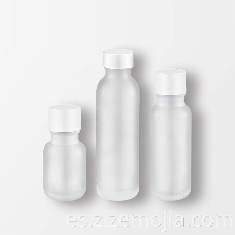 Botella de cristal cosmética de la loción de la nueva llegada 50ml 100ml 150ml